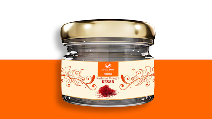 do food, cosmetic packaging and product label design