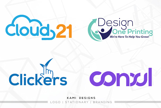 do modern minimalist logo design for business website