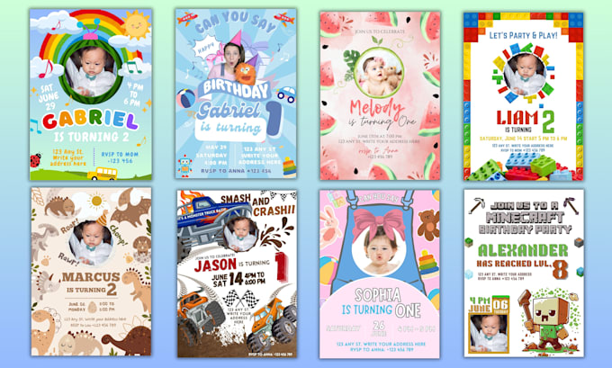 design an editable custom birthday invitations in canva