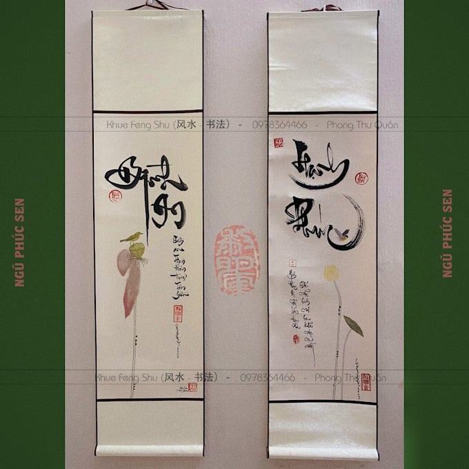 create unique vietnamese calligraphy art for you