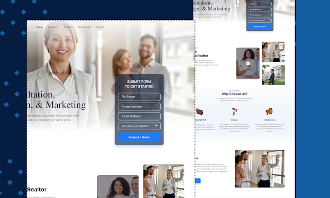 design mobile app website uiux design in figma