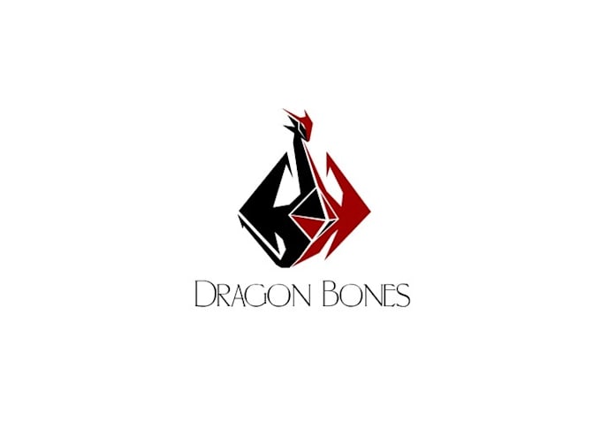 design modern classic roleplaying dice product logo