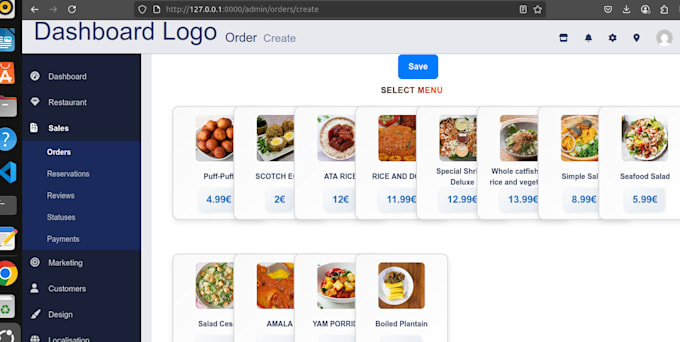 customize or add features to your tastyigniter or any other laravel site