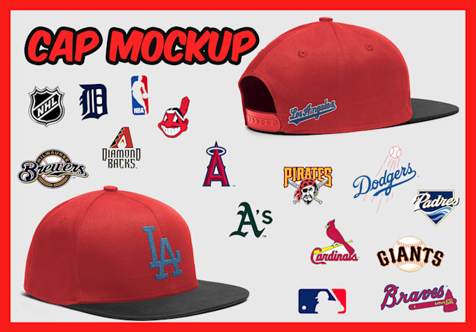 design a hat and cap mockup