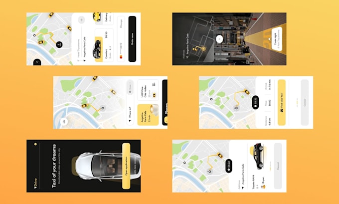 develop taxi booking app, uber like app, and car rental app turo clone