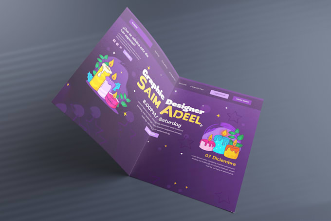 design modern, eyecatcher, corporate presentation folder