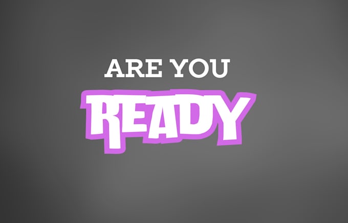 create custom kinetic typography animated video