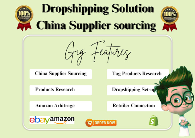 do shopify dropshipping china supplier sourcing expert amazon arbitrage