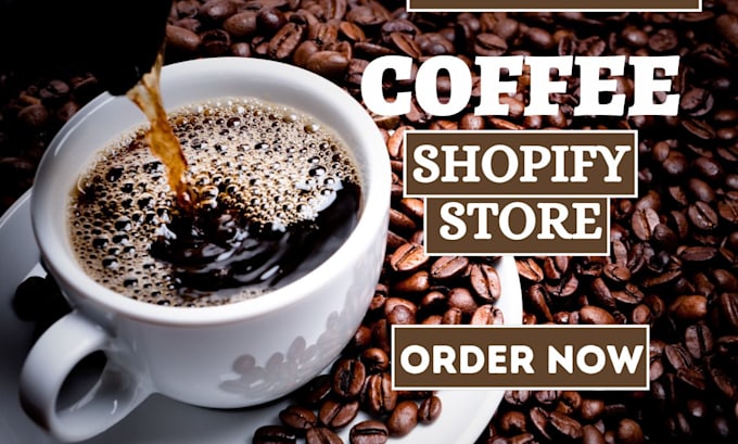 design coffee tea shopify store coffee label shopify store coffee website