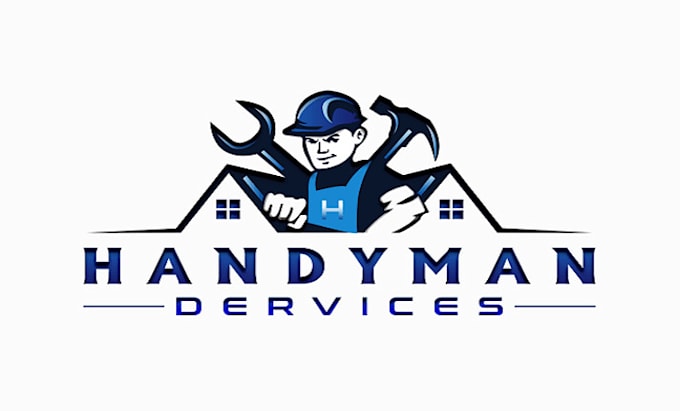 do roofing construction business logo