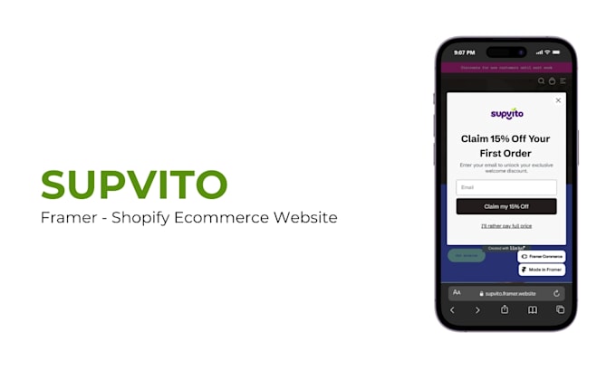 fix shopify website bug issues, design premium shopify dropshipping website asap