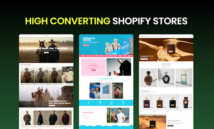 design or redesign shopify store, shopify dropshipping store, shopify website