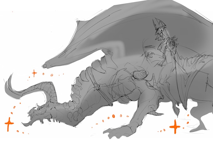 do sketches of your oc