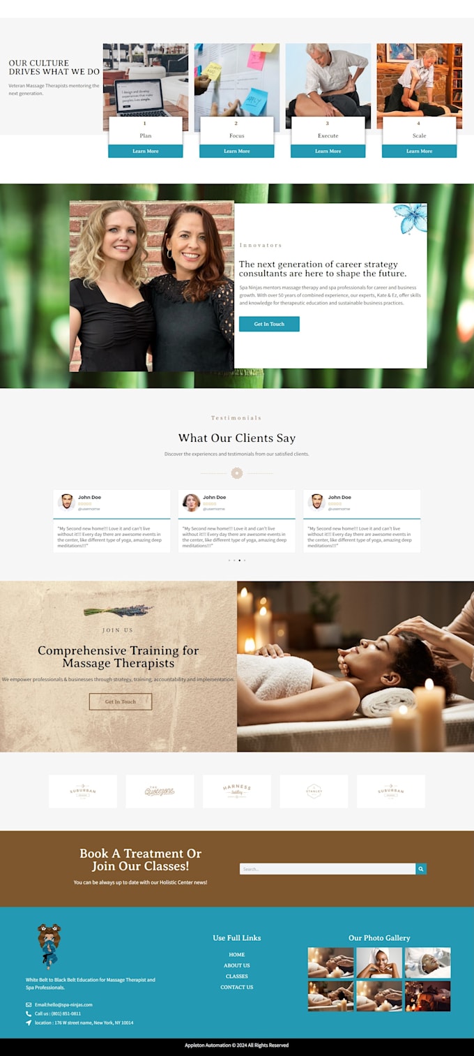 design your spa wordpress website or wordpress web developer