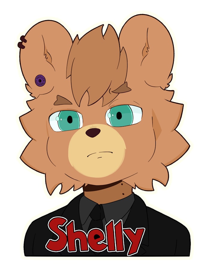 do a badge of your furry character