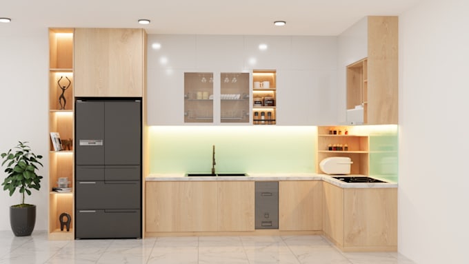 house design, 3d rendering