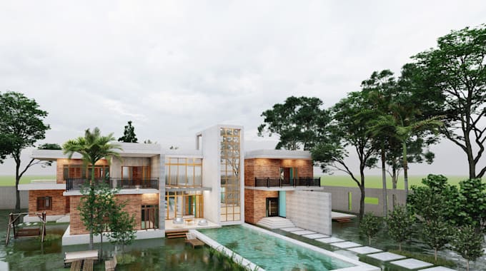 covert 2d to 3d floor plan for real estate agent