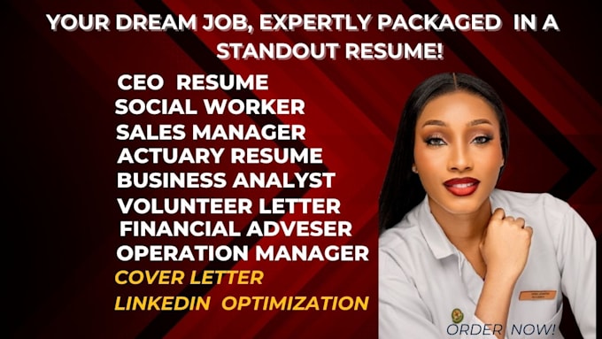 write product manager, operation manager, business analyst, resume or cv