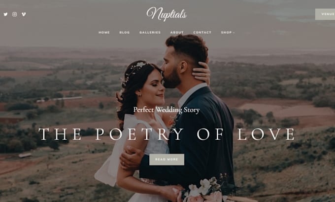 design wedding accessories shopify store jewelry website watches store