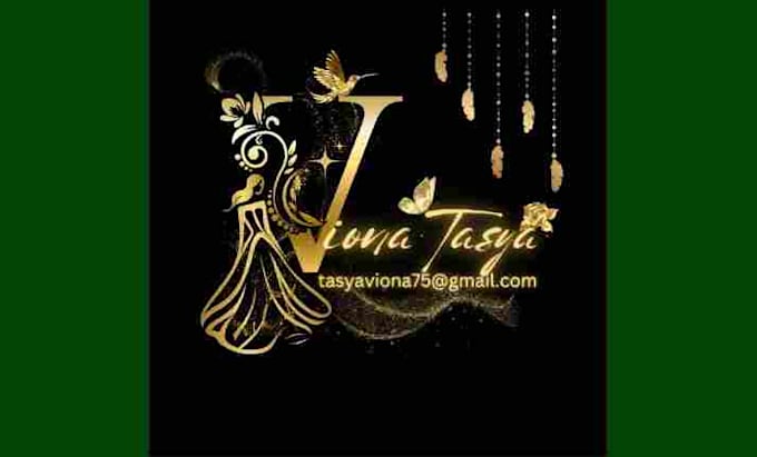 elegant and feminine custom logo design