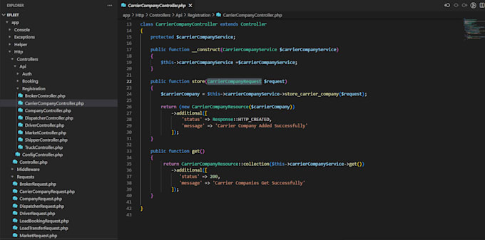 your full stack laravel developer