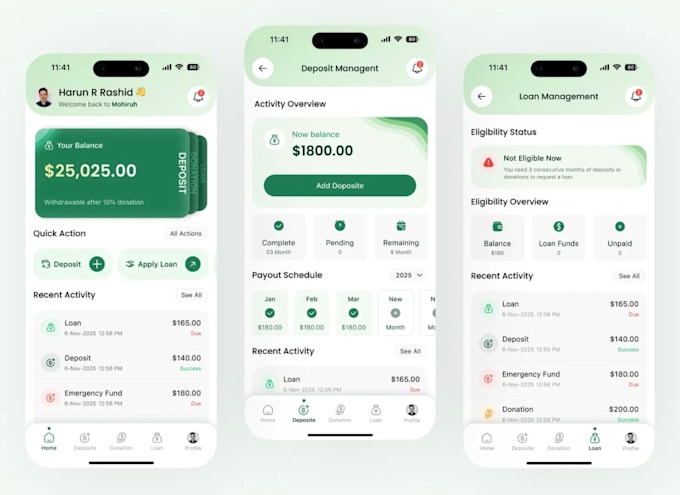 be your flutter developer frontend for IOS and android