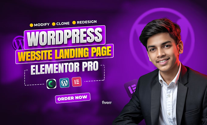 redesign, copy clone or wordpress website using elementor and astra pro