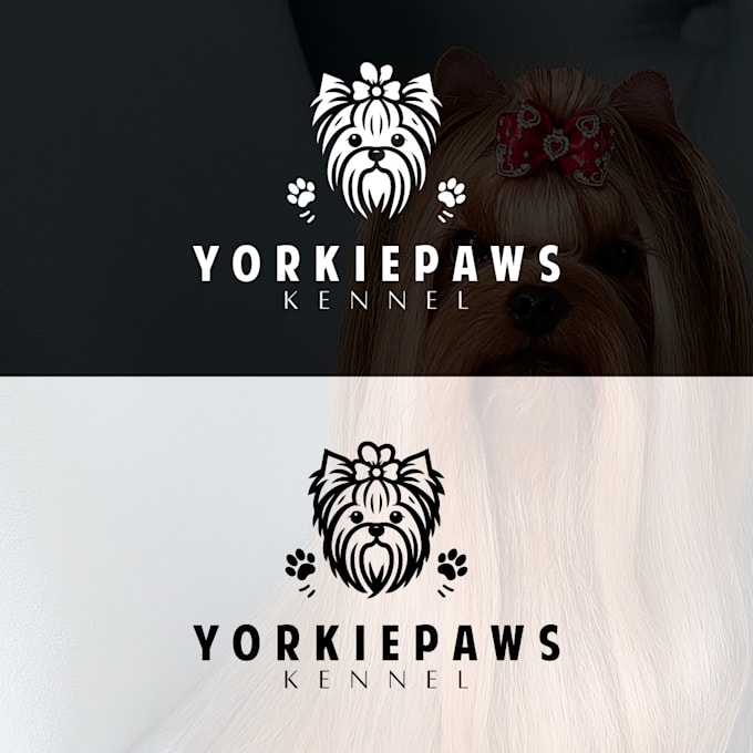 do minimalist kennel, yorkshire, pets logo