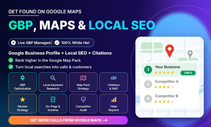 do local SEO and google business profile optimization for maps ranking
