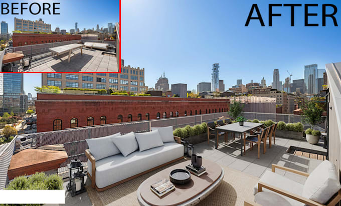 transform empty rooms with high quality virtual staging design