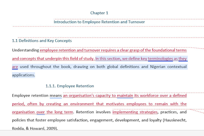 professionally edit your manuscript to publishing standards