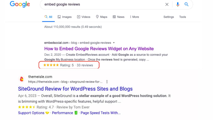 setup schema markup and structured data rich snippets