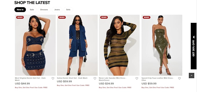 build a modern shopify store design and dropshipping ecommerc store