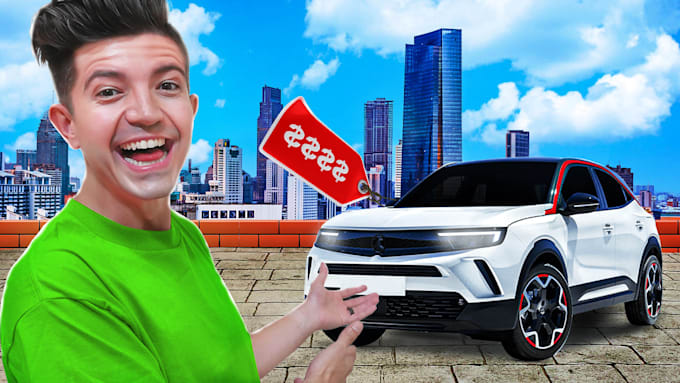 design youtube thumbnails design for high CTR