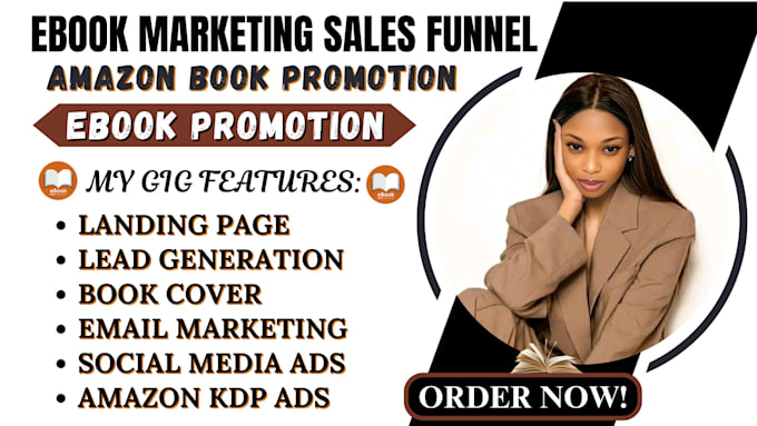 amazon kdp ads book promotion book marketing ebook marketing sales funnel