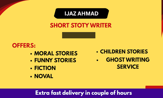 create unique and engaging moral and funny  short stories