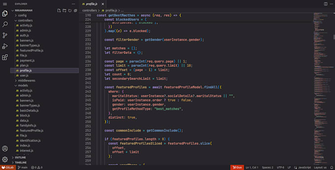 build backend, rest apis, microservices using nodejs or django
