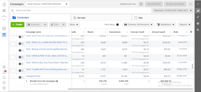 set up facebook ads instagram ads meta ads, marketing expert