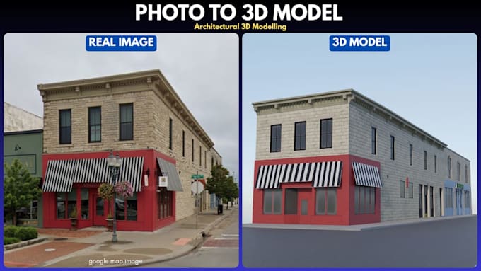 make 3d print ready models of landmarks and buildings