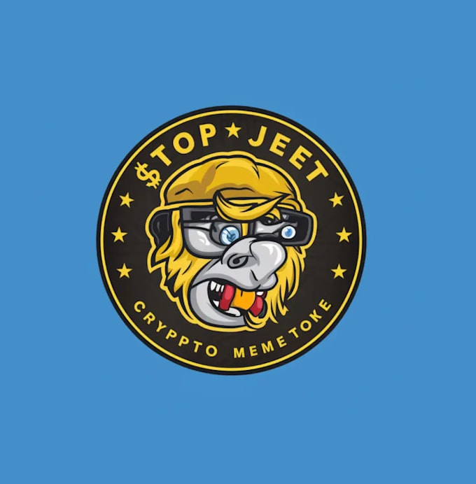 design cute perfect crypto meme token logo