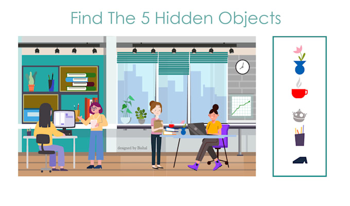 draw hidden object picture