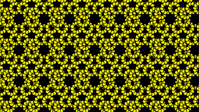 make abstract patterns for textile, tiles and glass designing