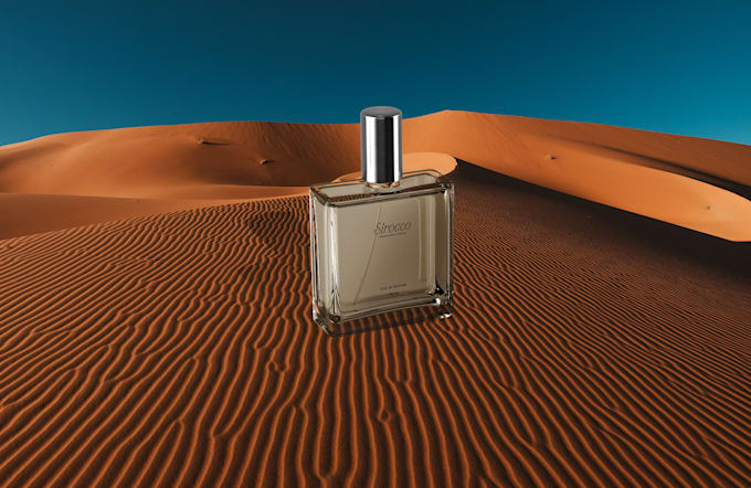 design a perfume logo and packaging label design