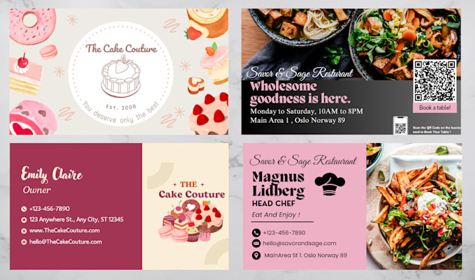 make customized professional business cards design for you