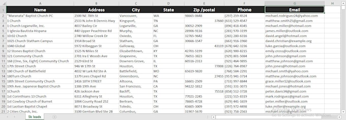 find 100k active bulk email list for email marketing