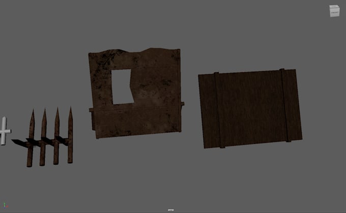 create hard surface 3d models for games or animations