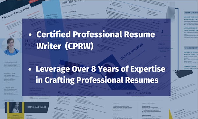 write finance banking accounting resume and cover letter within 12 hours