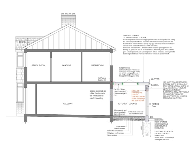 do UK house extension plans