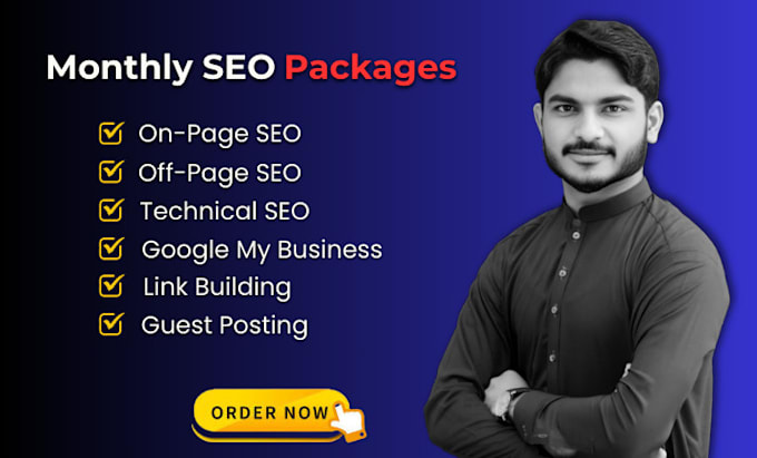 Do complete monthly seo service to rank your website by Blog_writers5 ...