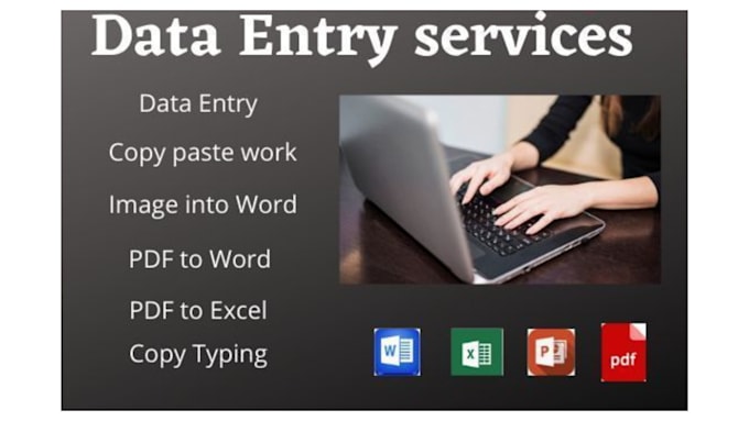 provide reliable data entry services